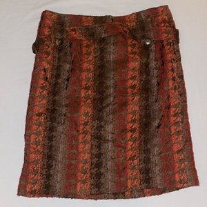 Carlisle Red and Orange Skirt